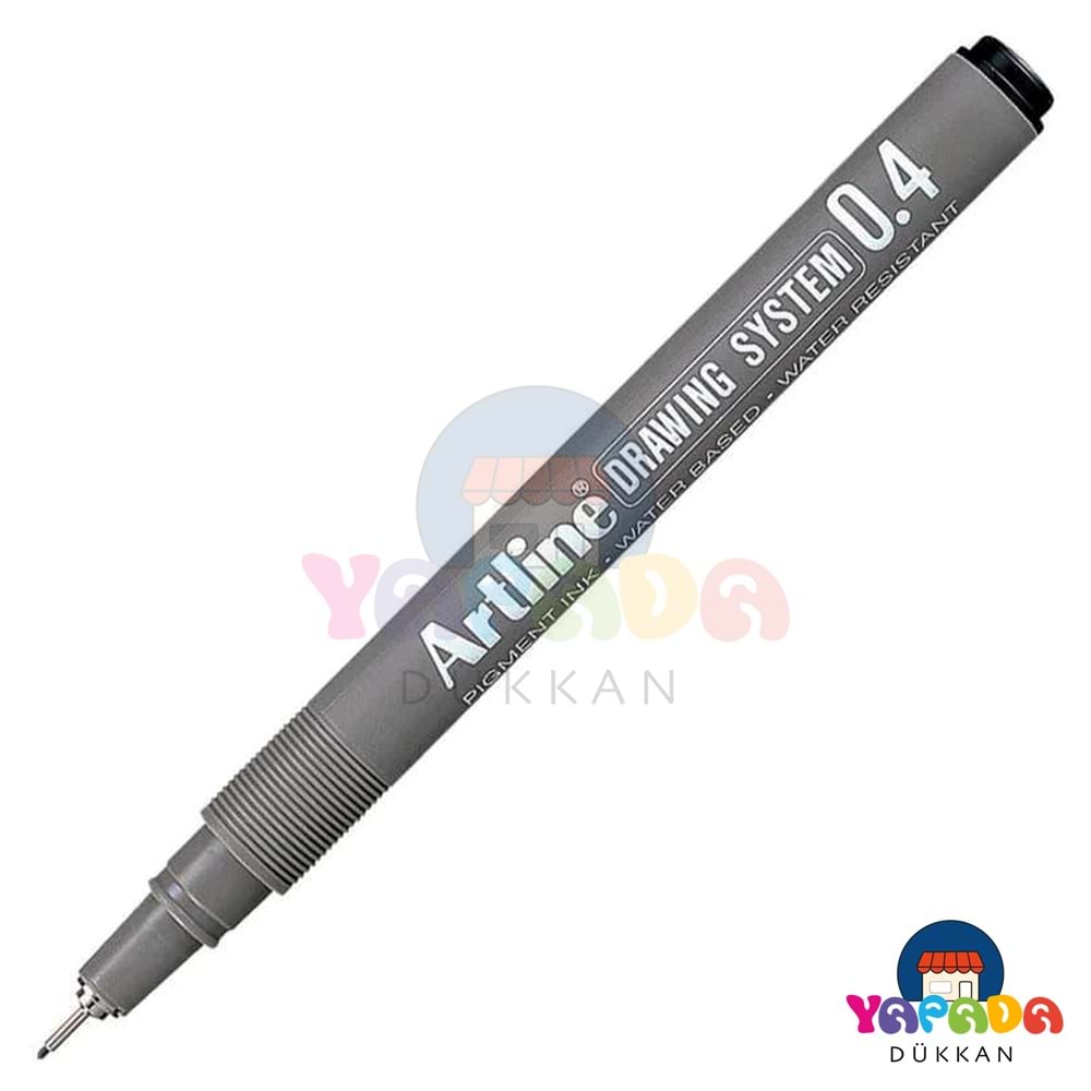 Artline Drawing System EK-234 0,4 mm Siyah Pigment Mürekkepli Teknik Çizim Kalemi