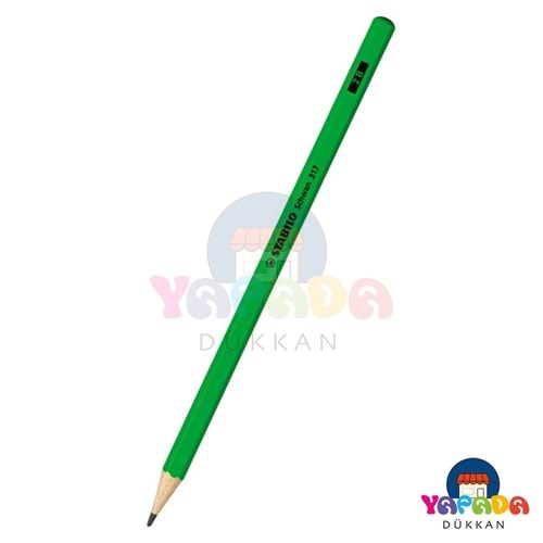 STABILO Neon 317 2B Mercanlı Yeşil Gövdeli Kurşun Kalem