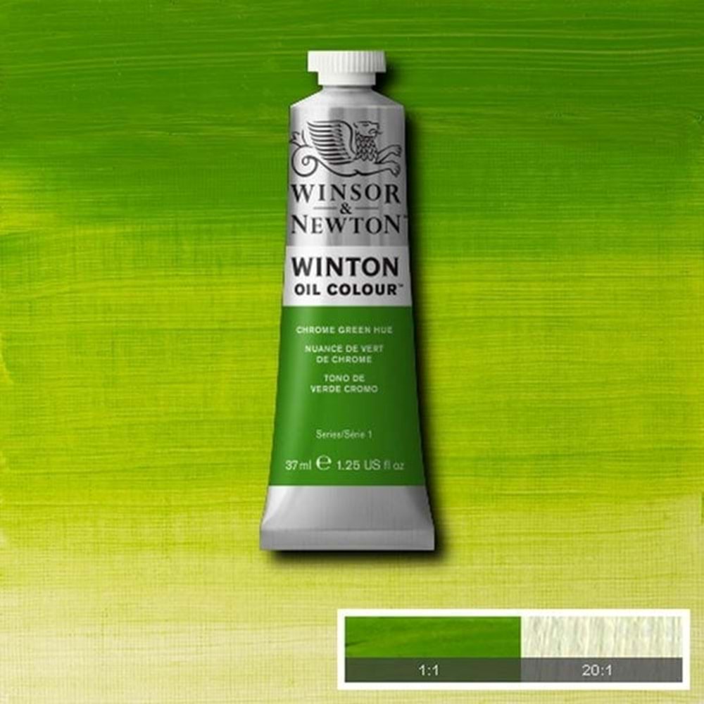 Winsor & Newton Winton Yağlı Boya 37Ml (11) Cromegreen Hue 145