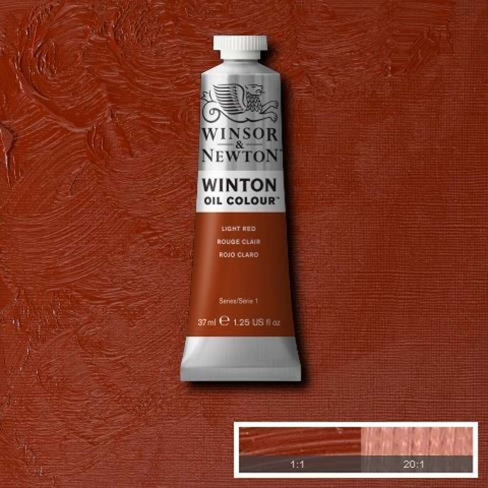 Winsor & Newton Winton Yağlı Boya 37Ml (27) Light Red 362
