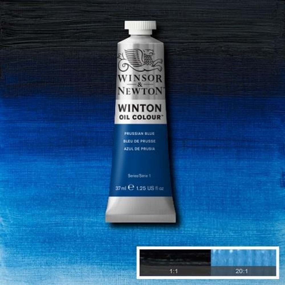 Winsor & Newton Winton Yağlı Boya 37Ml (33) Prussian Blue 538