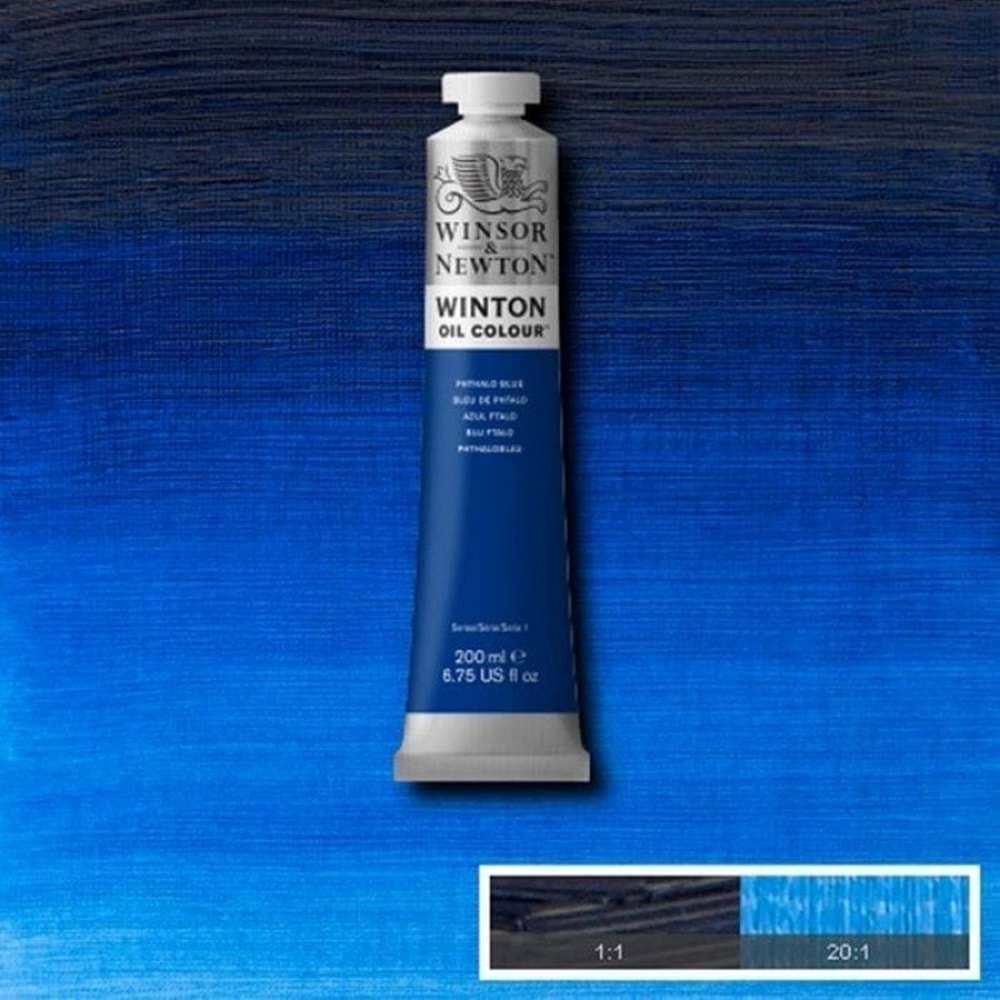 Winsor & Newton Winton Yağlı Boya 200Ml (30) Phthalo Blue 516