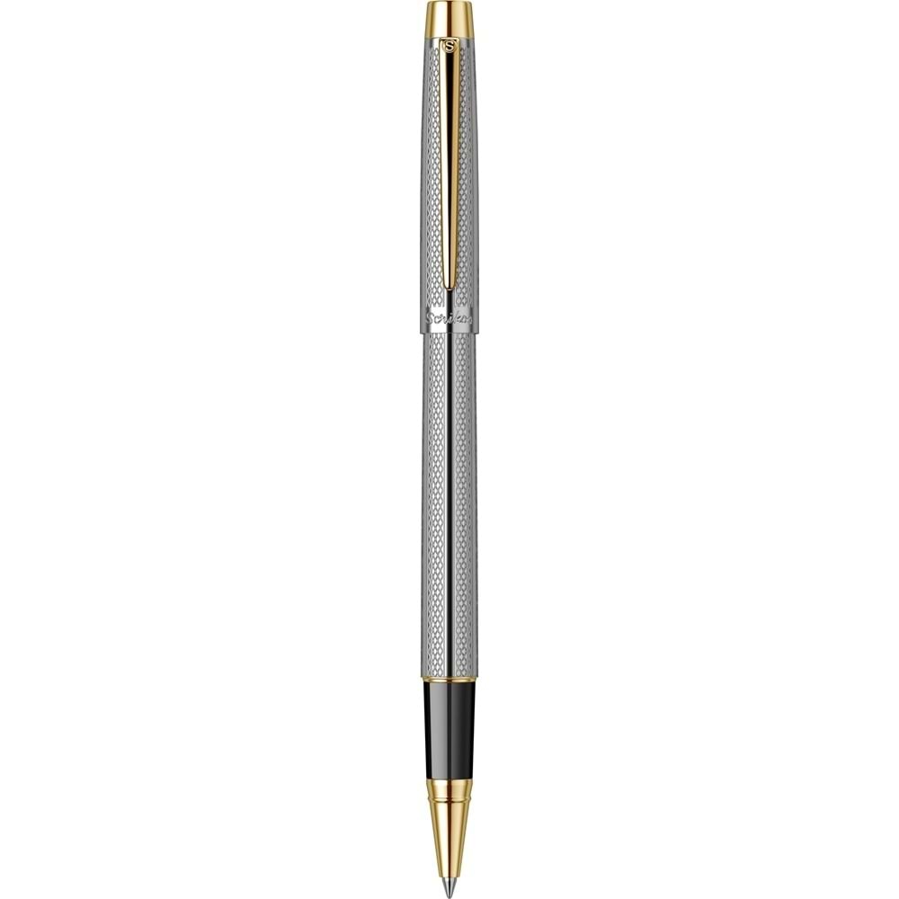 Scrikss 722W Roller Kalem Altın Krom
