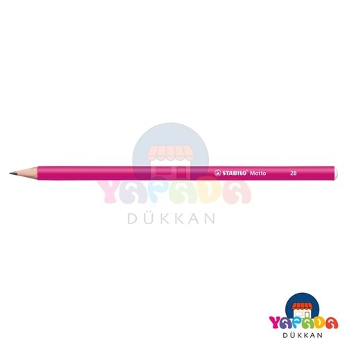 STABILO Motto 424 2B Hayal Et Pembe Yuvarlak Kurşun Kalem