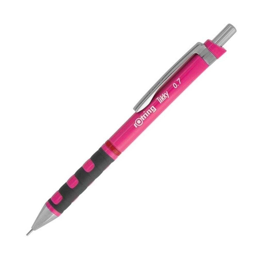 Rotring Tikky Mekanik Kurşun Kalem Mavi 0.5 mm Neon Pembe 0.7 mm