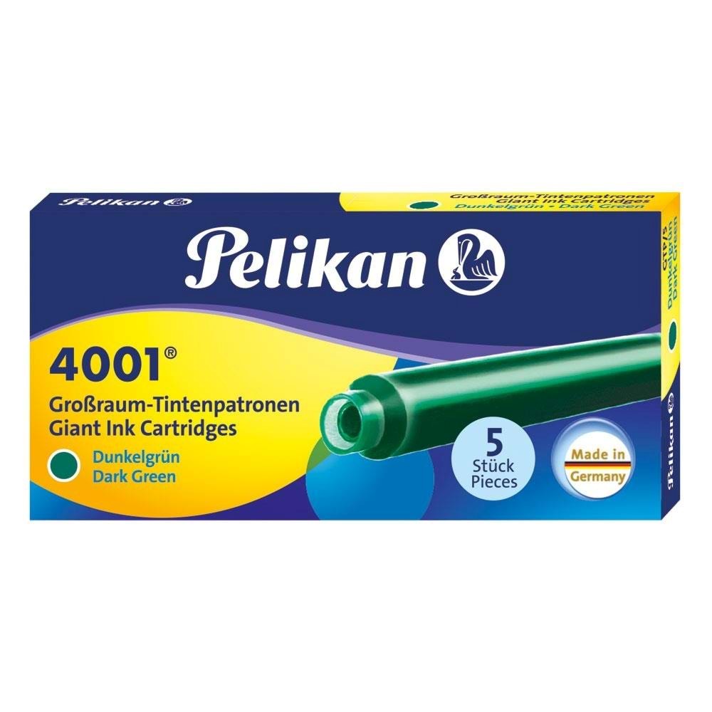 Pelikan 4001 Dolma Kalem Kartuşu Uzun Yeşil