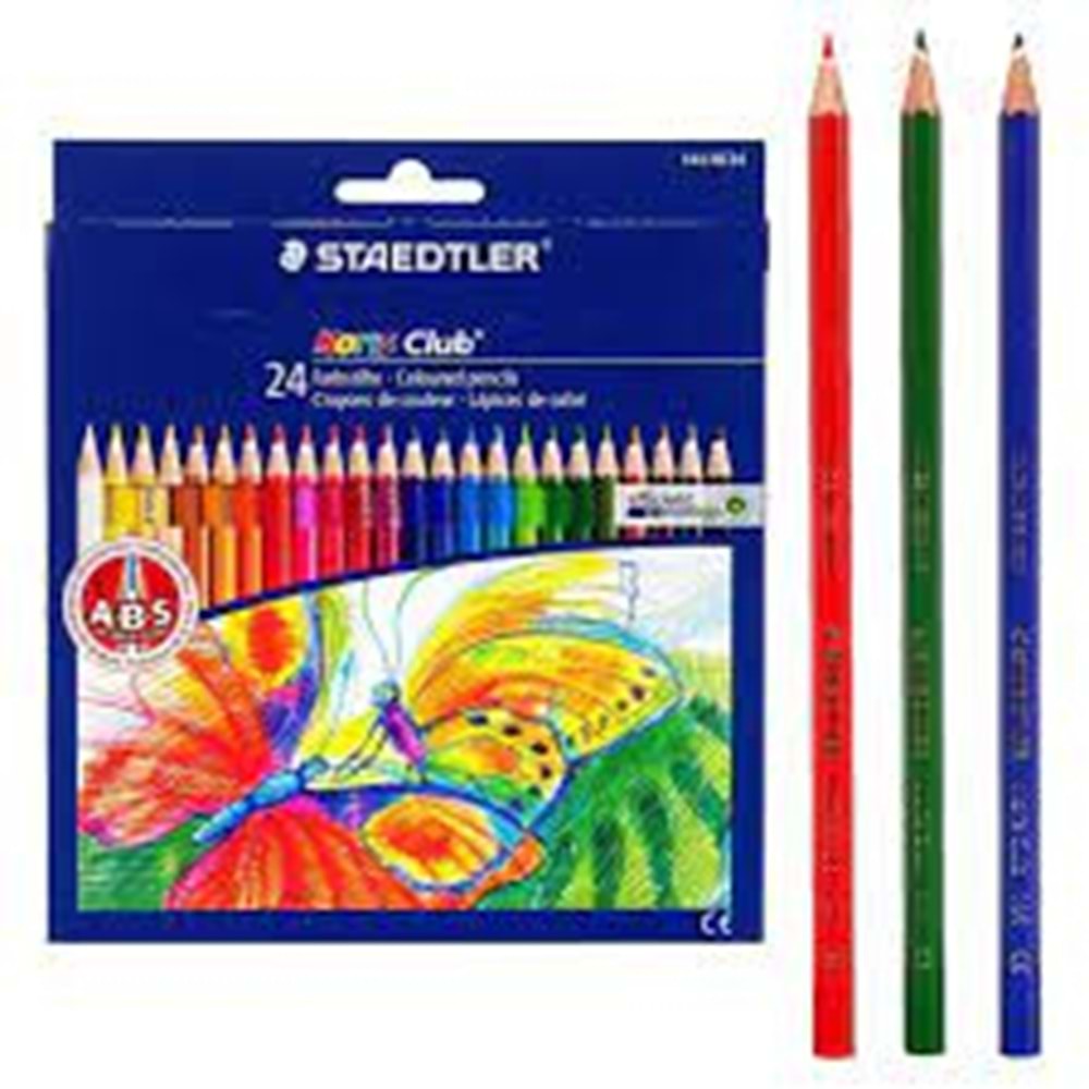 Staedtler Aquerell 24 lü Noris Clup Kuru Boya 144 NC24