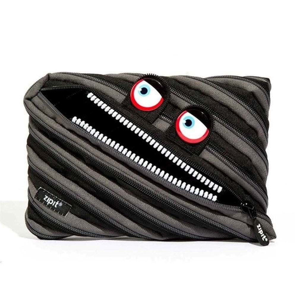 Zipit Wildinlings Xl Pouch Siyah Zip It Fermuar Kalem Çantası