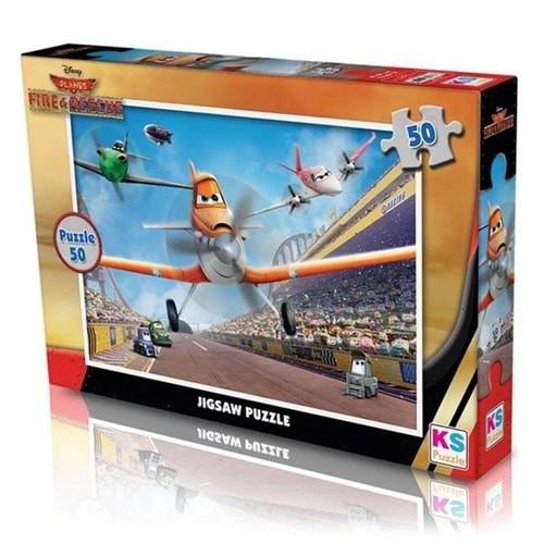 Ks Games Planes Puzzle 50 Parça - Ks Games Puzzle