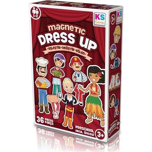 Ks Games Magnetic Dress Up (Eşleştir-Değiştir) - Ks Games Puzzle