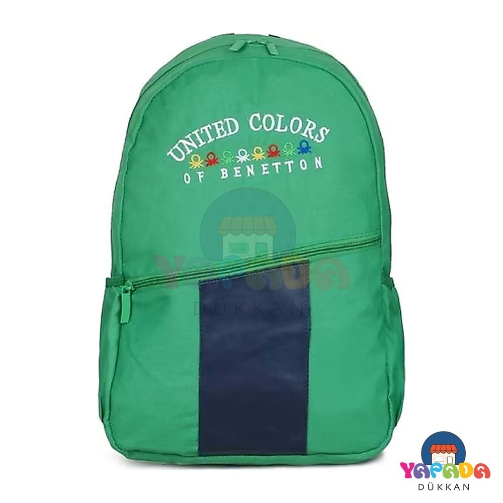 United Colors of Benetton Çok Bölmeli Okul Sırt Çantası 70058