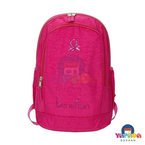 United Colors of Benetton B-United Çok Bölmeli Okul Sırt Çantası Pembe 70001