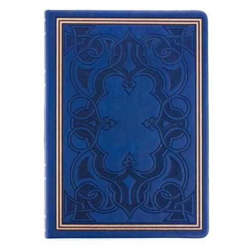 Victoria's Journals Vintage Old Book Defter Lacivert 14x20 cm 80 gr 160 yp Çizgili