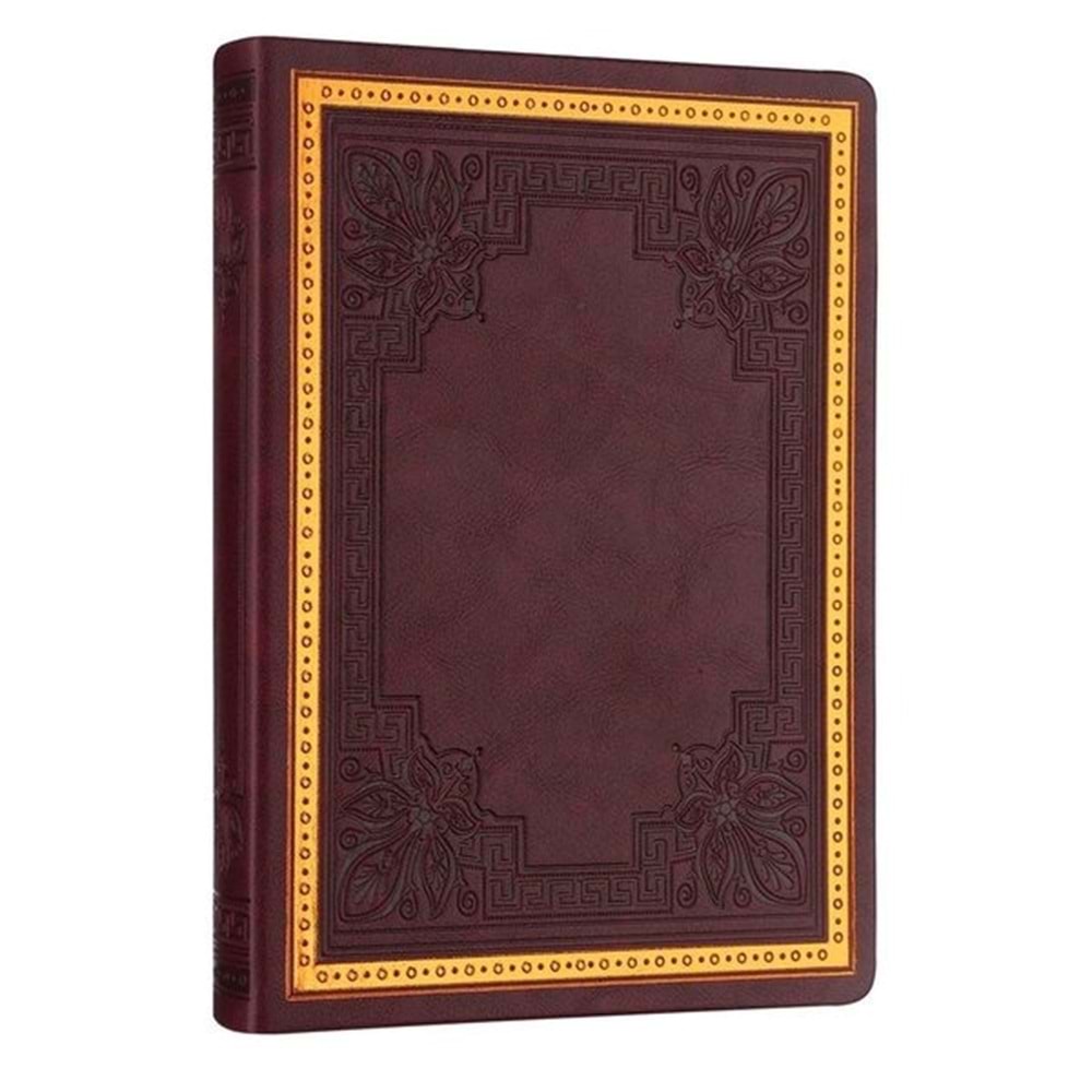 Victoria's Journals Old Book Lined Journal 14x20cm Burgundy