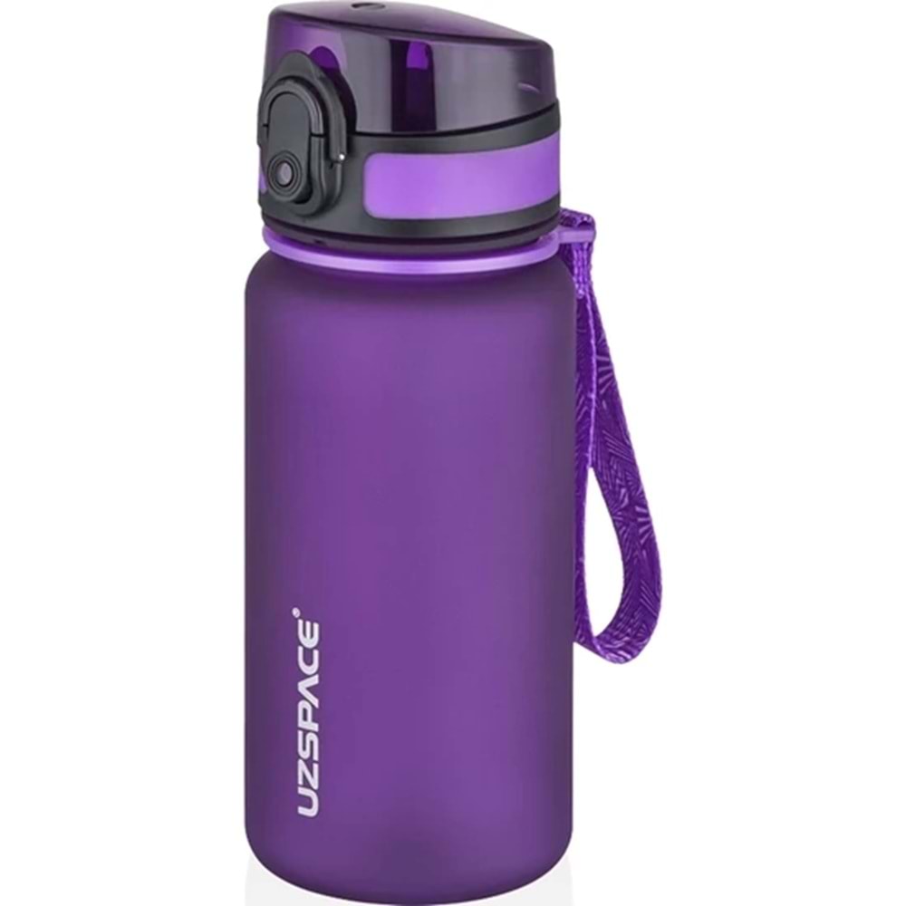 Uzspace 350 ml Tritan Su Matarası 3034 Mor