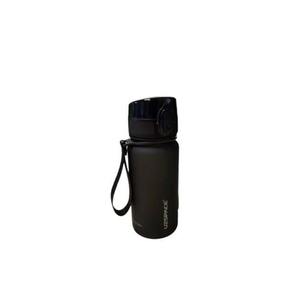 Uzspace 350 ml Tritan Su Matarası 3034 Black