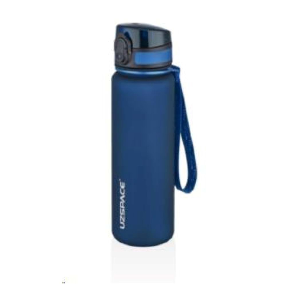 Uzspace 500 ml Tritan Su Matarası 3026 Koyu Mavi