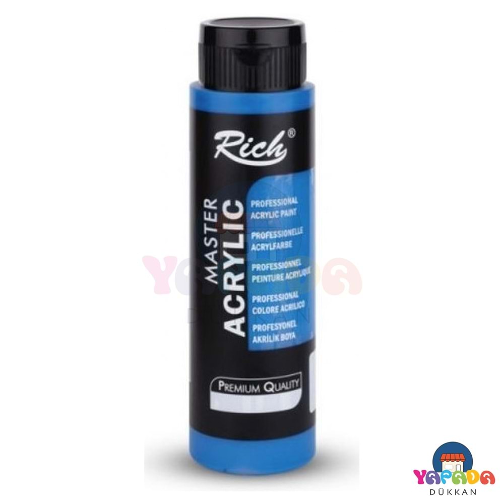 Rich Master 01997 500 ml Mavi Su Bazlı Akrilik Boya