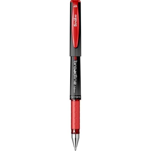 Scrikss Broadline Jel İmza Kalemi 1.0 mm Kırmızı