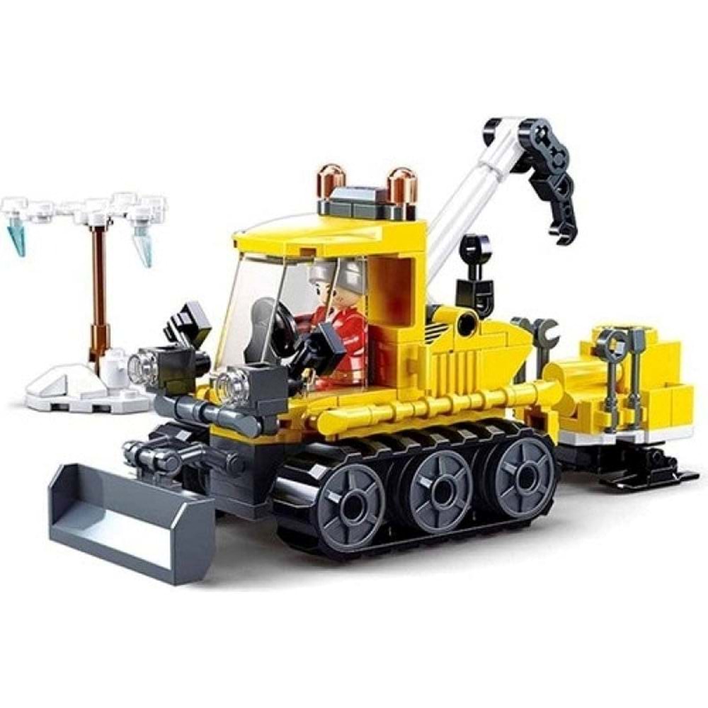 Sluban Town Kar Kurtarma Aracı - 145 Parça