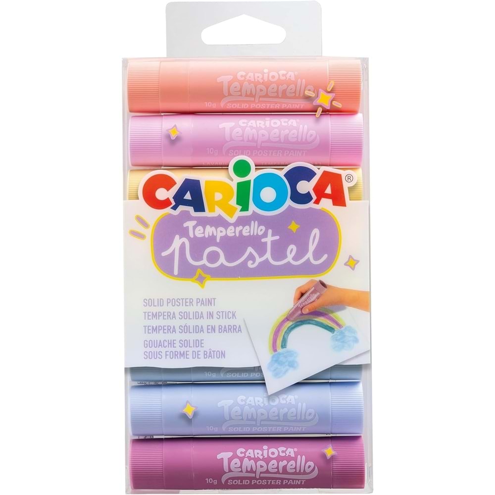 Carioca Temperello Stick Poster Boyama Kalemi Pastel 8'Li