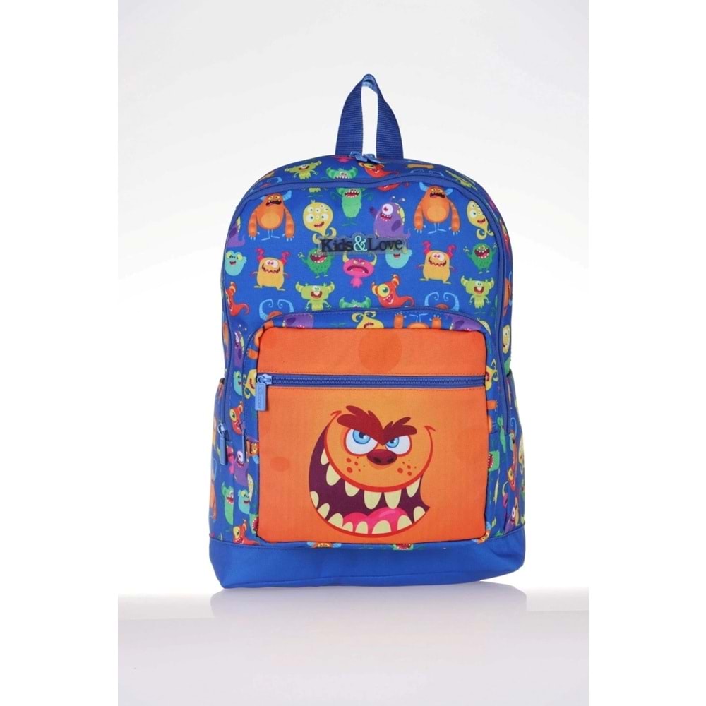 Kaukko Kids&Love Sweet Monsters Backpack Sırt Çantası L5089