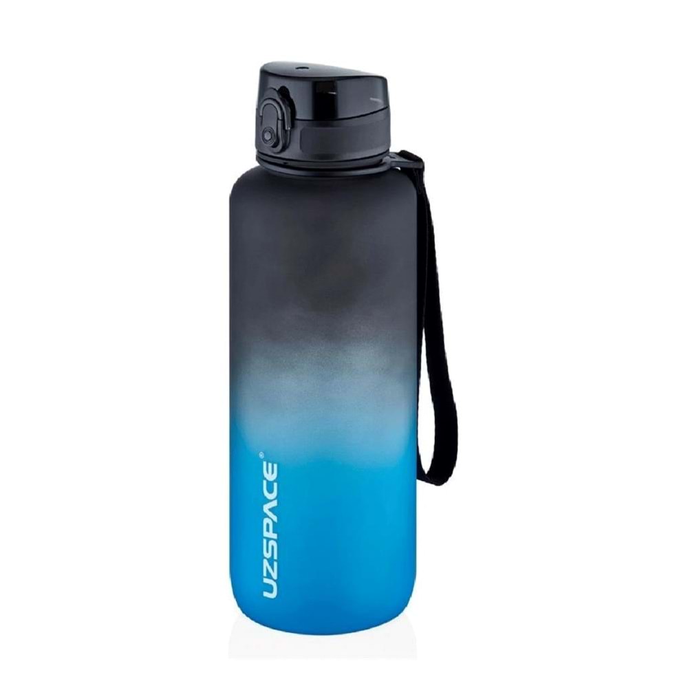 Uzspace 1500 Ml Tritan Su Matarası 3056 Blue - Black