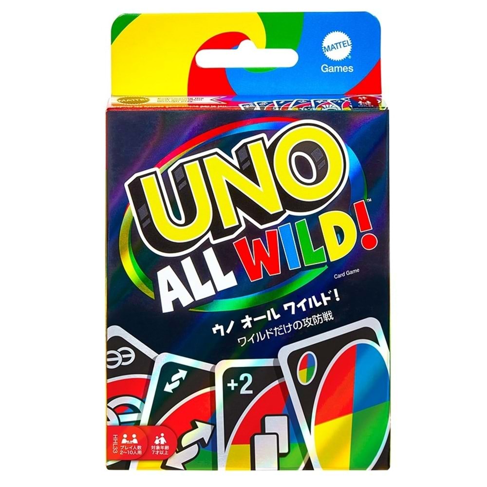 Mattel Uno All Wild! Kart Oyunu