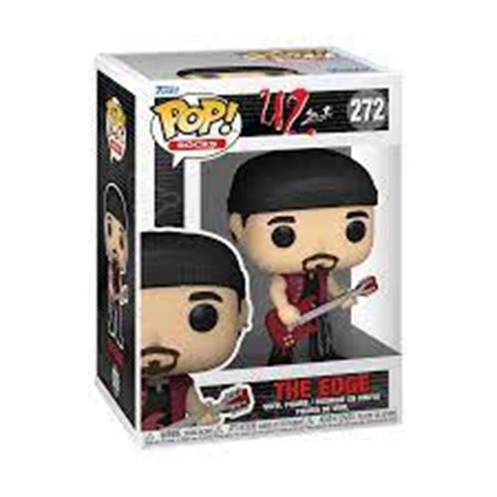 Funko Pop Figür Rocks: U2 - ZooTV - The Edge
