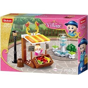 Sluban Girl's Dream Village Supermarket