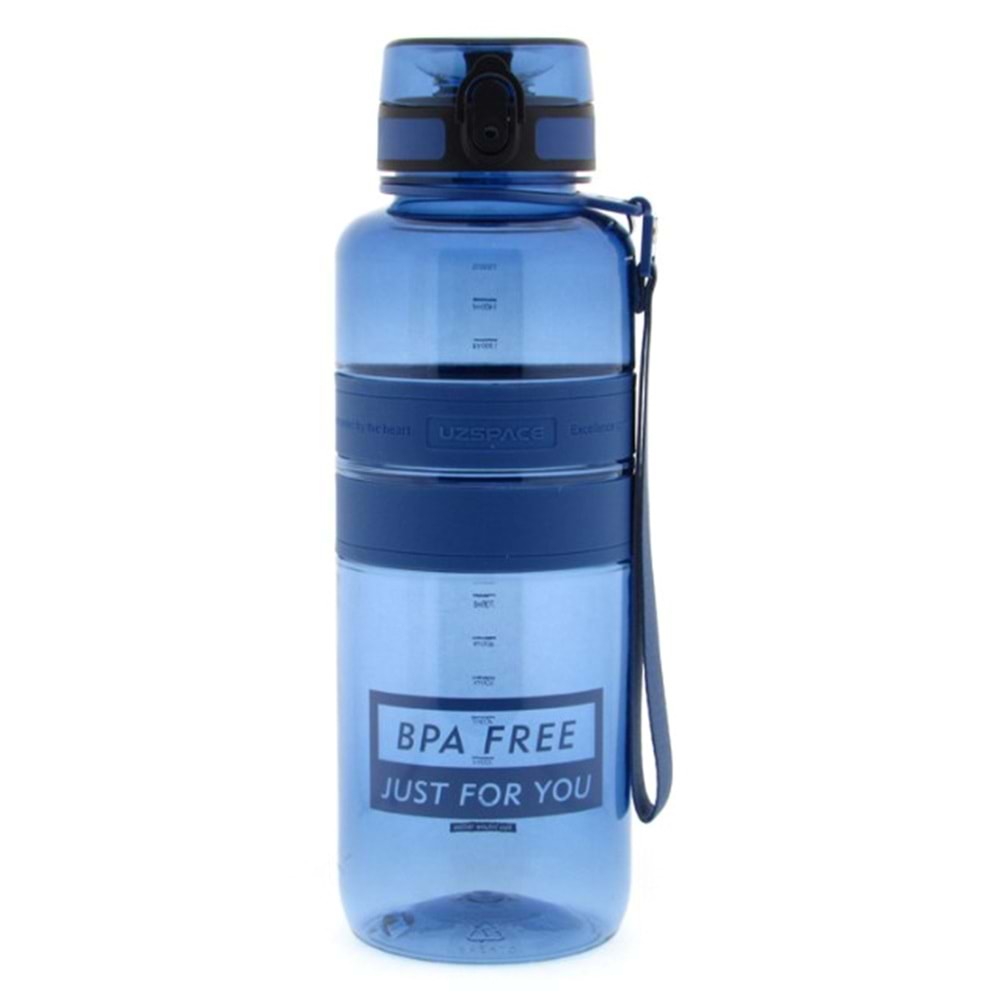Uzspace 1500 Ml Tritan Su Matarası 5032 Blue