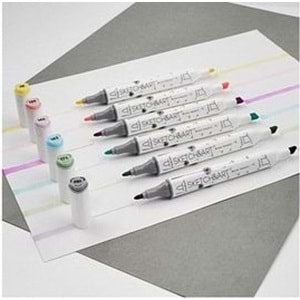 Bruno Visconti Sketch&Art Çift Uçlu Marker Çantalı Set 80 Renk
