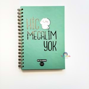 Bam My Planner Konuşan Ajanda - Hiç Mecalim Yok