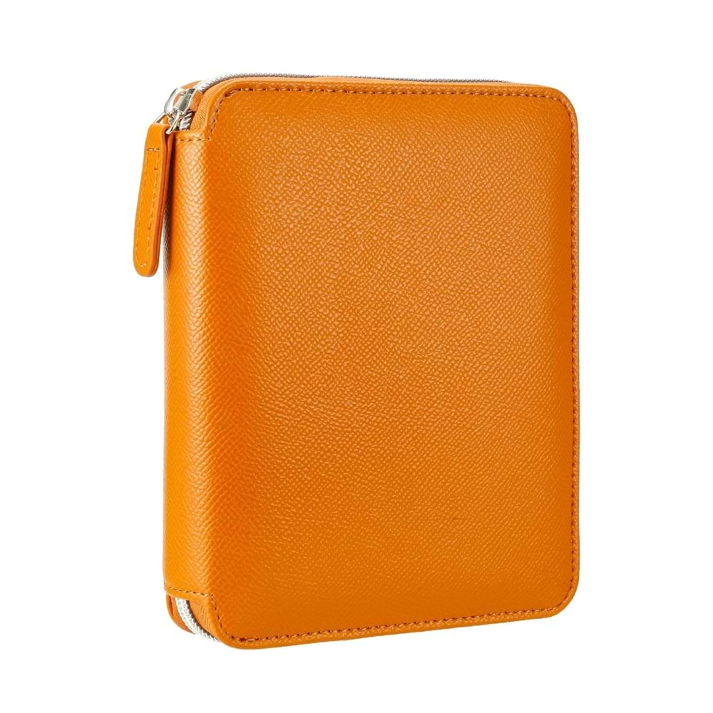Victoria's Journals Zipper Folder Journal Taba kahve 10.5x14.8
