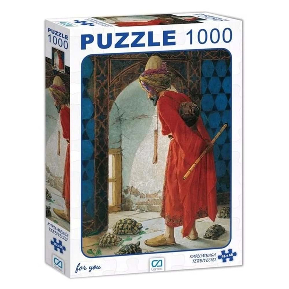 Ca Games 1000 Parça Kaplumbağa Terbiyecisi Puzzle