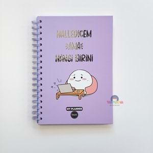 Bam My Planner Konuşan Ajanda - Halledicem Ama Hangi Birini