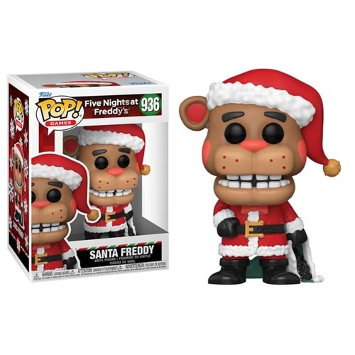 Funko POP Games : FiveNights At Freddy's - Holiday Santa Freddy