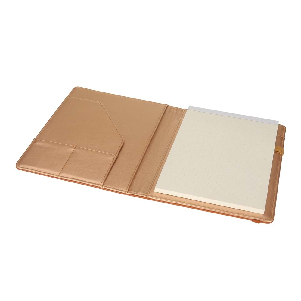 Victoria's Journals Notepad Folio 14,8x21 cm Noktalı Turuncu