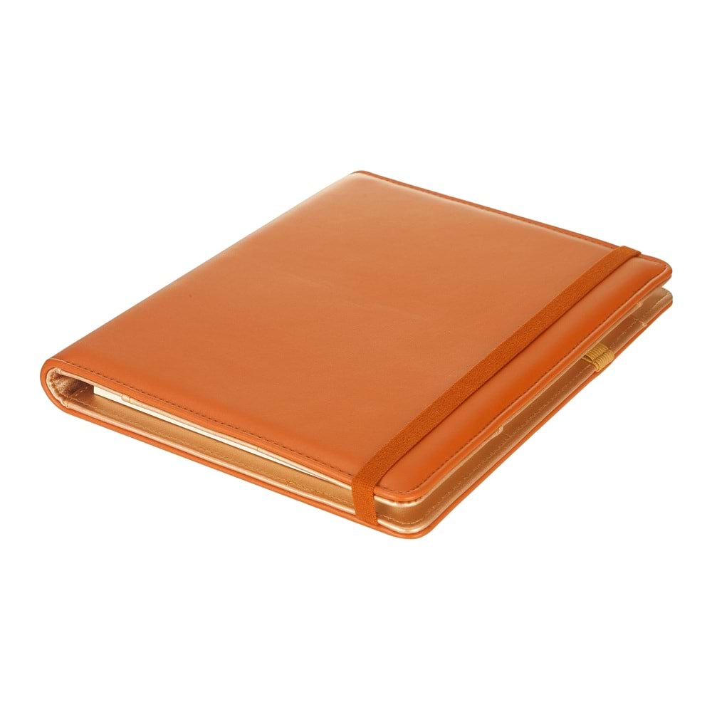 Victoria's Journals Notepad Folio 14,8x21 cm Noktalı Turuncu