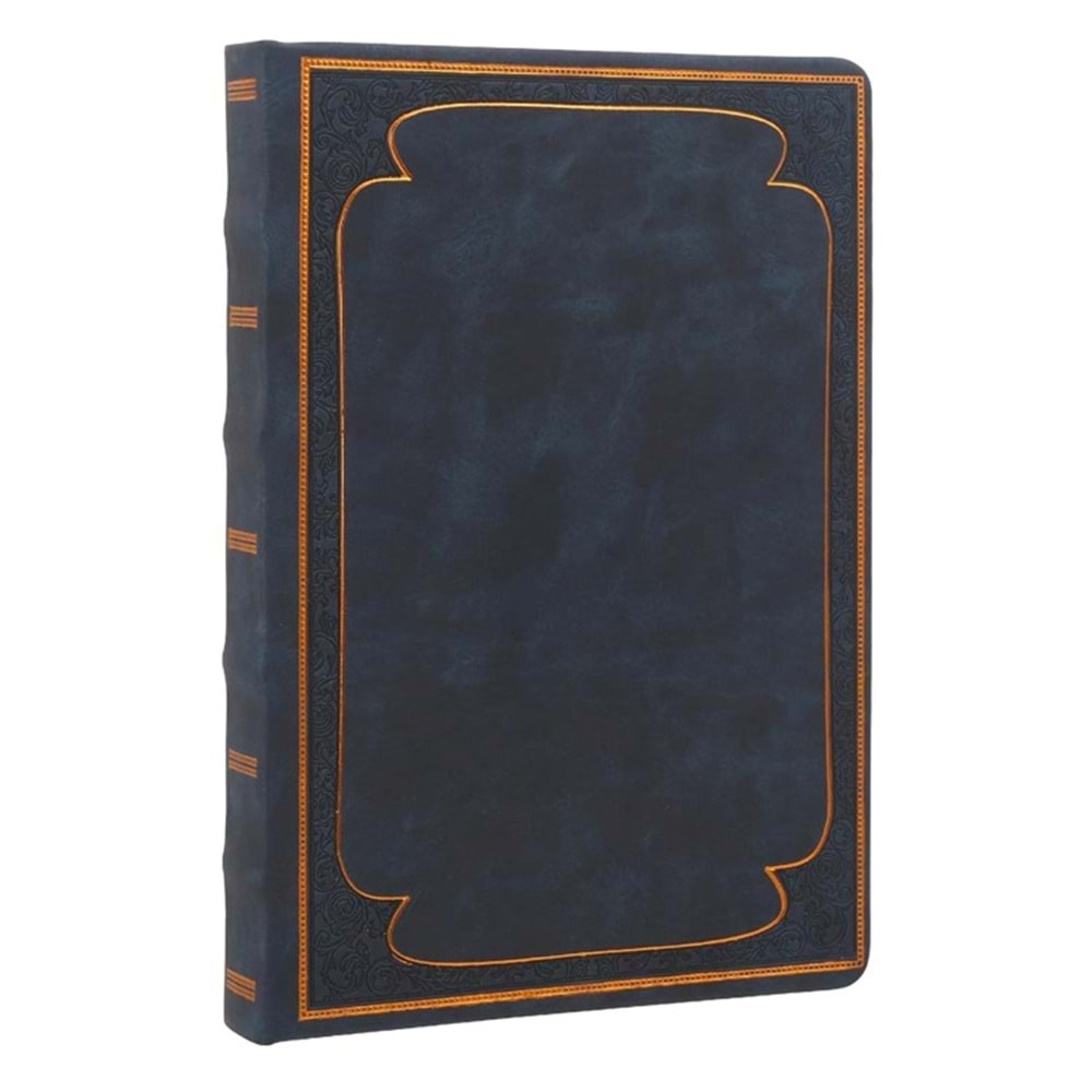 Victoria's Journals Old Book Plain Journal 14x20cm Dark Blue