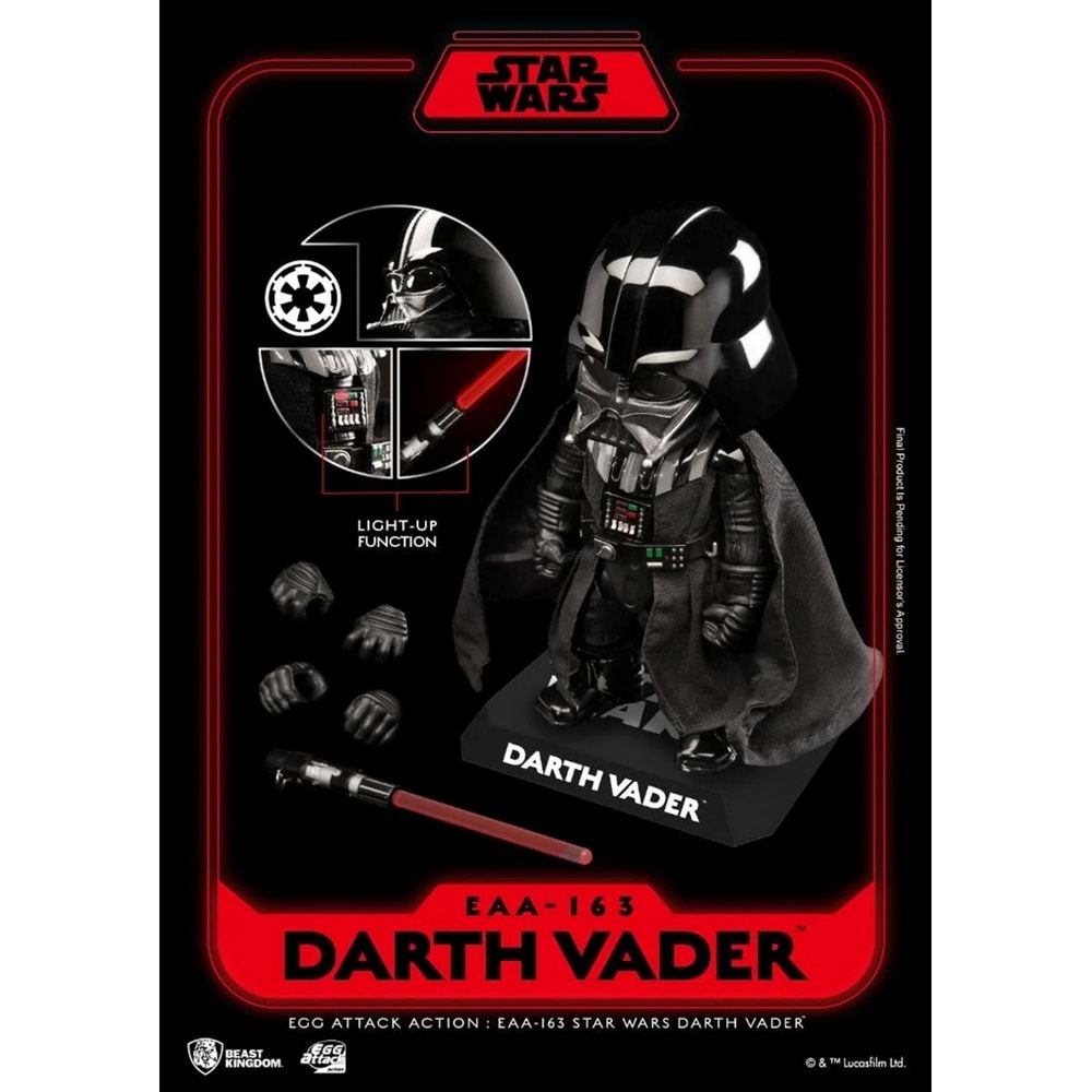 Beast Kingdom Star Wars Darth Vader EAA-164 Aksiyon Figürü
