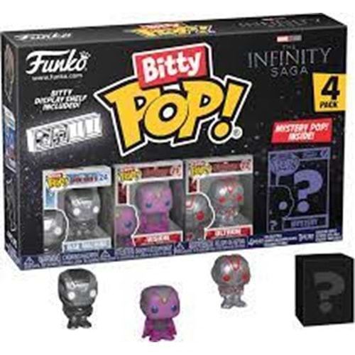 Funko Bitty POP Figür: Marvel- Iron Man 4'lü Paket
