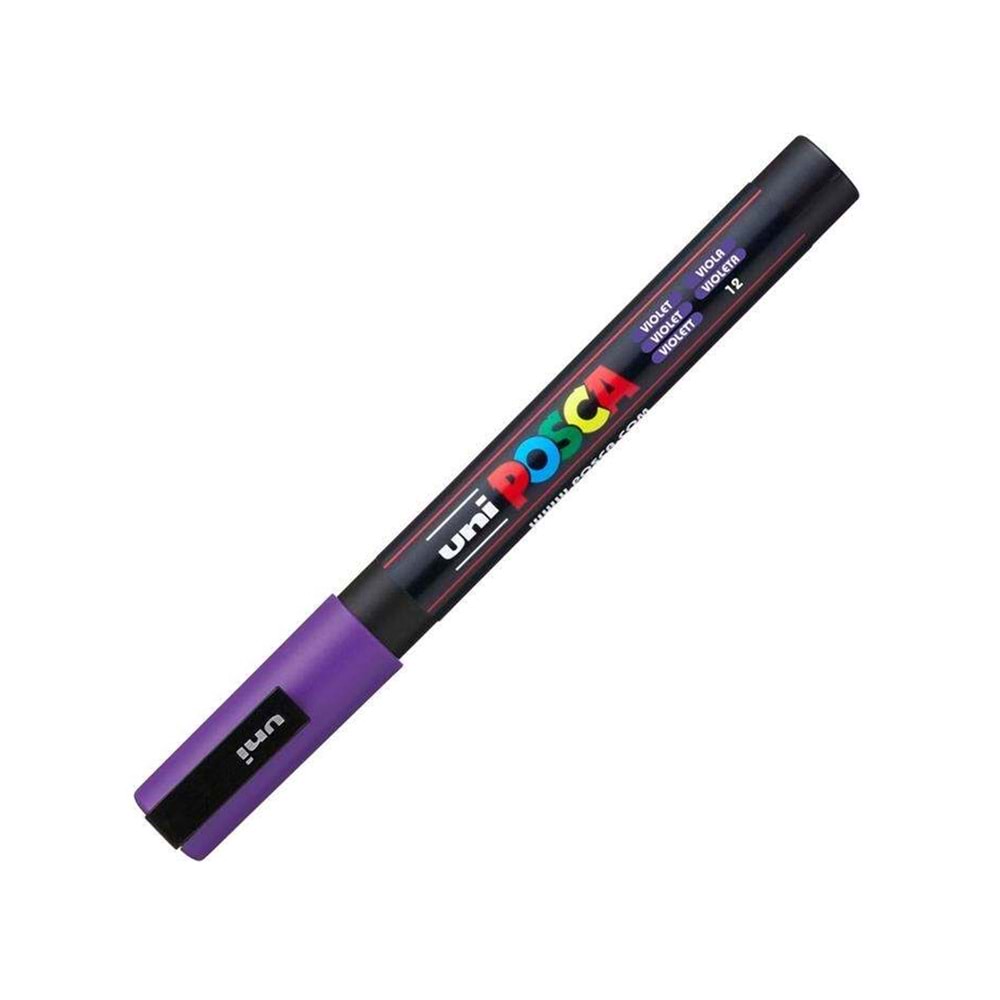 Uni Posca Akrilik Marker 0.9-1.3 Vıolet Pc-3m