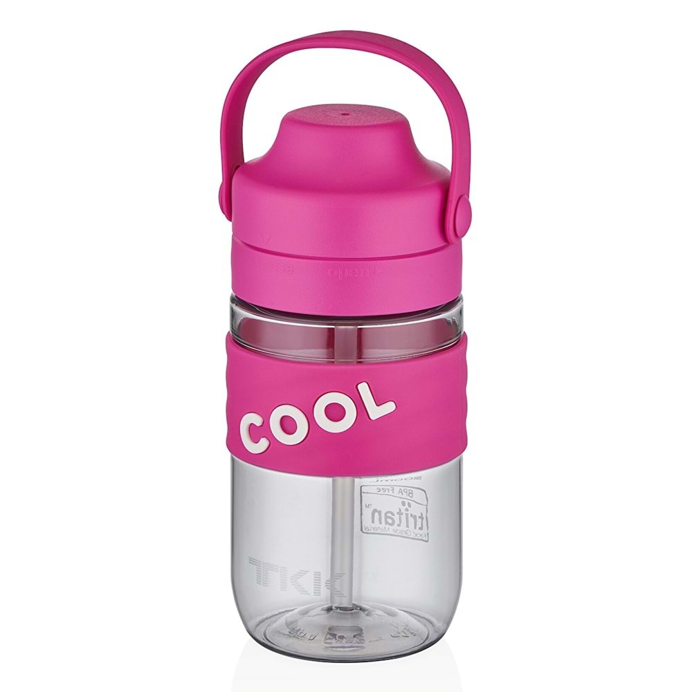 Vagonlife TKK Tritan Su Matarası 550 ml Fuşya T-1017