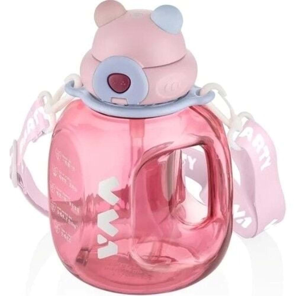 Vagonlife Tritan Su Matarası 1200 Ml Pembe