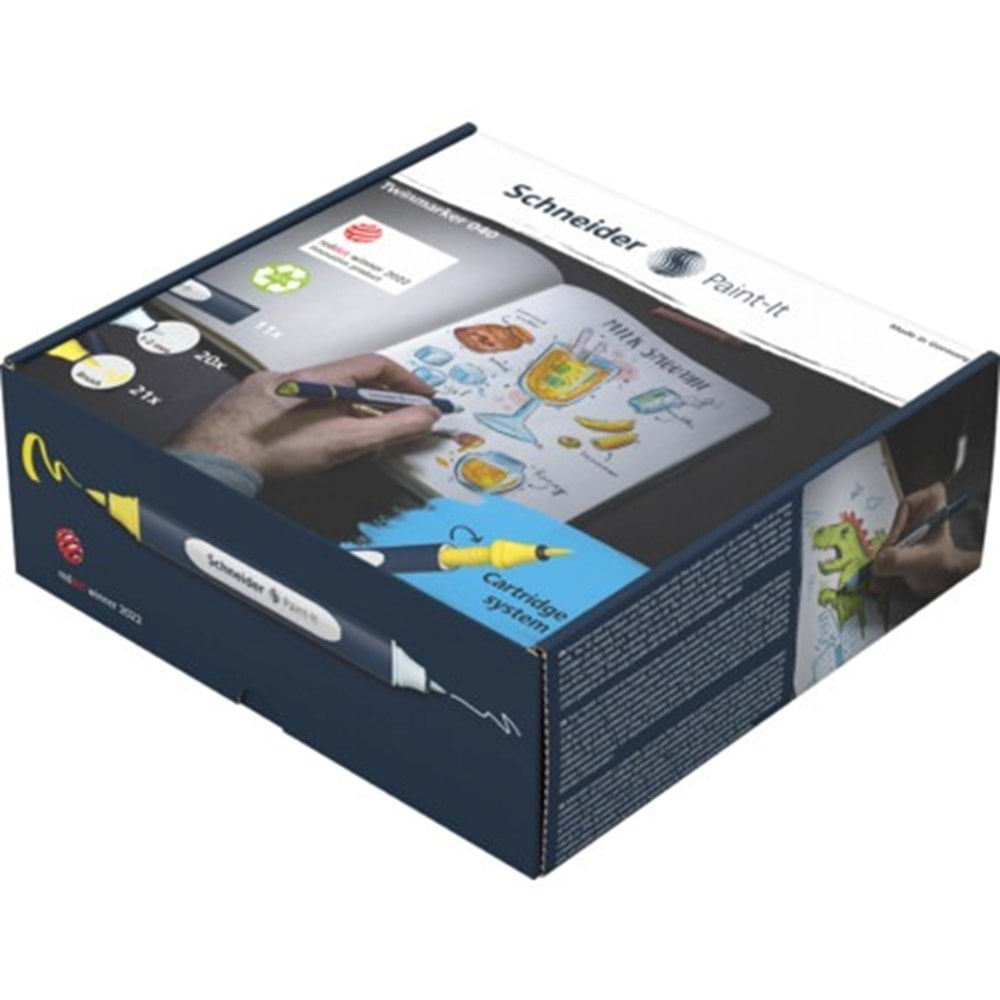 Schneider Paint-It Twin Marker Set