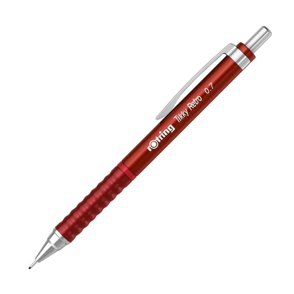 Rotring Tikky Retro Versatil Kalem 0.7mm Kırmızı