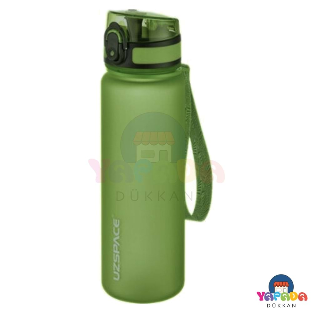 Uzspace 500 Ml Tritan Su Matarası Green 3026
