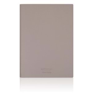 Victorias Journals Softtones Esnek kapak Defter A5 80 gr. Krem 128 yp. Noktalı Kahverengi