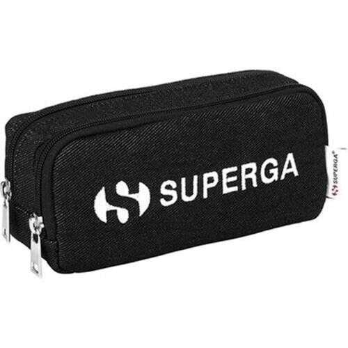 Superga Black Kalem Çantası 24229